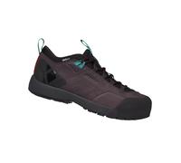 Black Diamond - Chaussures d'approche - W Mission Lthr Lw Wp Mulberry/Black pour Femme en Cuir - Taille 8 US - Violet Violet 8 US