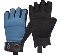 Black Diamond Gants demi-doigts Crag – Via ferrata mixte – Bleu Astral, S