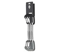 Black Diamond Dégaines LiteWire 16 cm Pack de 3 Noir/Gris