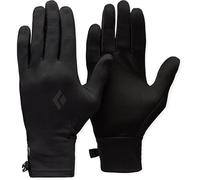 Black Diamond Gants intérieurs Doublure légère Screentap – écran tactile – Noir