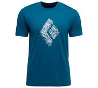 T-shirt Black Diamond Engineered Diamond manches courtes bleu intense - L