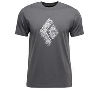 BLACK DIAMOND Engineered Diamond Ss Tee - Homme - Gris - taille XL- modèle 2025