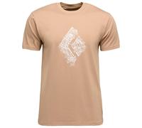 Black Diamond - Engineered Diamond Short Sleeve Mushroom - M - Tee-shirt d’escalade