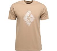 BLACK DIAMOND Engineered Diamond Ss Tee - Homme - Beige - taille XS- modèle 2026