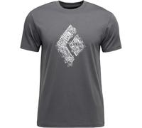 Black Diamond T-shirt Engineered Diamond manches courtes Homme Gris L