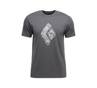 Black Diamond Engineered Diamond Short Sleeve T-shirt Gris S Homme