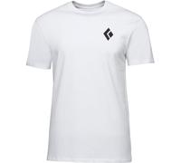Black Diamond - T-shirt en coton organique - M Equipment For Alpinist SS Tee White pour Homme - Taille L - Blanc Blanc L