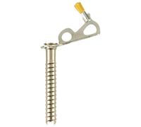 Clou pour gel Black Diamond Express Ice Screw 13cm gris jaune