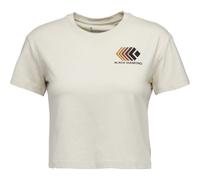 BLACK DIAMOND Faded Crop Ss Tee W - Femme - Blanc - taille M- modèle 2025