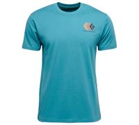 T-shirt Black Diamond Faded manches courtes bleu ciel - M