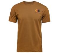 Black Diamond - Faded S/S Tee - T-shirt - S - dark curry