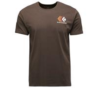 Black Diamond Faded Short Sleeve T-shirt Marron XL Homme