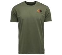 Black Diamond - T-shirt en coton organique - M Faded SS Tee Tundra pour Homme en Coton - Taille 175-193 cm - Vert Vert 175-193 cm