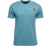 Black Diamond - T-shirt en coton organique - M Faded SS Tee Creek Blue pour Homme en Coton - Taille M - Bleu Bleu M