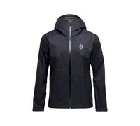Veste à capuche Black Diamond Fineline Stretch noire - L