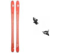 Black Diamond - Fixation de freerando - Pack Helio Carbon 88 2026 - Rouge Rouge 152 cm,179 cm,170 cm,161 cm