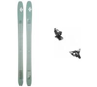 Black Diamond - Fixations de ski freerando - Pack Helio Carbon 102 2026 - Vert Vert 171 cm,178 cm