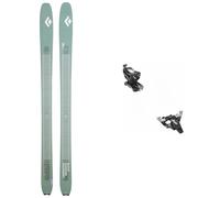 Black Diamond - Fixations de ski freerando - Pack Helio Carbon 102 2026 - Vert Vert 178 cm