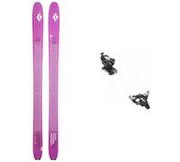 Black Diamond - Fixations de ski / ski de randonnée - Pack Helio Carbon 108 2026 - Violet Violet 173 cm,180 cm,187 cm