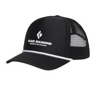 Black Diamond Flat Bill Trucker Hat AP723049 Black-Black Eqpmnt for Alpnst Noir
