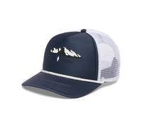 Black Diamond - Flat Bill Trucker Hat - Casquette Charcoal / White Mountainscape - Taille unique
