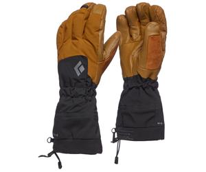 Black Diamond - Gants d'alpinisme en PrimaLoft® - Soloist Gloves Dark Curry en Cuir - Taille M - Marron Marron M