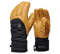 Black Diamond - Gants de freeride en PrimaLoft® et en GORE-TEX - Legend Gloves Beeswax Black en Cuir - Taille L - Jaune Jaune L