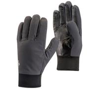 Black Diamond - Gants légers et isolants en PrimaLoft® - Midweight Softshell Gloves Smoke en Softshell - Taille L - Gris Gris L