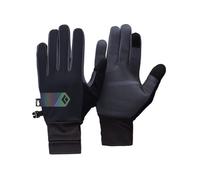 Black Diamond - Gants tactiles et déperlants - Hybrid Light Gloves Black Carbon en Softshell - Taille M - Noir Noir M