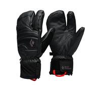 Black Diamond - Gants trois doigts en PrimaLoft® - Spark Finger Gloves Black en Cuir - Taille S - Noir Noir S