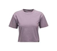 BLACK DIAMOND - Haut d'escalade - T-Shirt Femme Bd Stripe Crop Fig Soft Lilac - Tee Shirt Mc | Black Diamond - XS - female XS