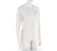 Black Diamond Heritage Wordmark LS Femmes T-shirt L Blanc