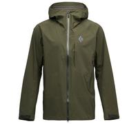 Black Diamond - Highline Stretch Shell - Veste imperméable - XL - dark moss