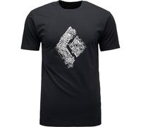 Black Diamond T-shirt Engineered Diamond manches courtes coton biologique – Noir M Homme