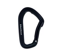 Black Diamond HotForge Bent Gate Mousqueton à pression One Size Noir