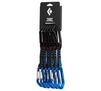 Black Diamond Hotforge Hybrid Quickpk Mousqueton À Verrou En Forme De D Bleu 6 Pièce(S)