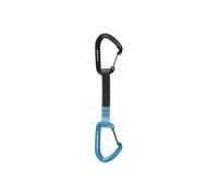 Sangle express Black Diamond Hotwire Quickdraw 16 cm bleu noir