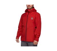 Black Diamond Liquid Point Shell Homme Rouge - Vestes outdoor hommes L