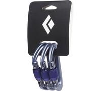 Black Diamond - Lot de trois mousquetons - Liteforge Screwgate 3 Pack Grey