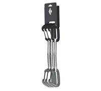 Black Diamond Dégaines LiteWire 16 cm Pack de 3 Noir/Gris