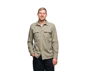 Black Diamond - M Project Twill Ls Shirt - Chemise homme Pine Smoke / Chalk - S