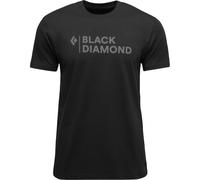 Black Diamond T-shirt Mini Stacked S/S – Manches courtes – Noir XL Homme
