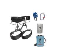 Black Diamond Pack harnais Momentum 4S Pack Anthracite Taille XS Noir