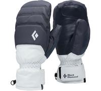 Black Diamond - Moufles classiques de ski - W Mission Mx Mitts Charcoal Belay Blue pour Femme en Cuir - Taille XS - Gris Gris XS