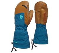 Black Diamond - Moufles d'alpinisme en PrimaLoft®- Femme - W Mercury Mitts Azurite pour Femme en Cuir - Taille L - Bleu Bleu L