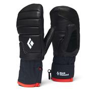 Black Diamond - Moufles de freeride en PrimaLoft® et en GORE-TEX - W Progression Mitts Black / Black pour Femme en Cuir - Taille L - Noir Noir L