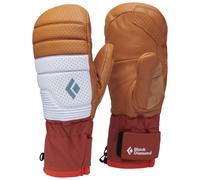 Black Diamond - Moufles de freeride en PrimaLoft® et en GORE-TEX - W Progression Mitts Henna Belay Blue pour Femme en Cuir - Taille L - Marron Marron L