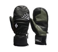 Black Diamond - Moufles de ski en cuir et isolation PrimaLoft® - Max Palm Spark Mitts Black Tundra en Cuir - Taille M - Noir Noir M