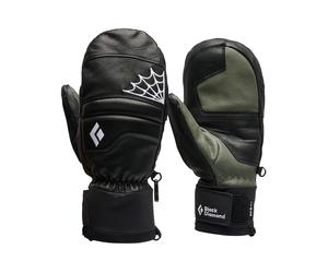 Black Diamond - Moufles de ski en cuir et isolation PrimaLoft® - Max Palm Spark Mitts Black Tundra en Cuir - Taille S - Noir Noir S