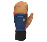 Black Diamond – Moufles Spark Mitts PrimaLoft® en cuir Henna/Ink Blue Taille S